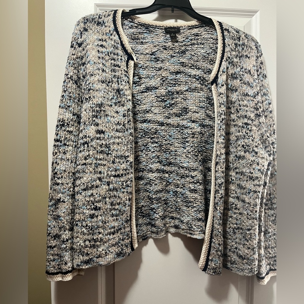 Multi Color Open Sweater - image 1